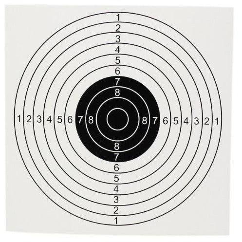 Pro-Tactical Max-Target Pellet Trap Targets 10Pk Black