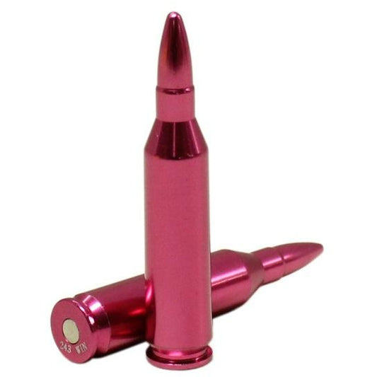 Pro-Tactical Max-Hunter 2Pk 243 Win Snap Caps Dummy Round Maroon