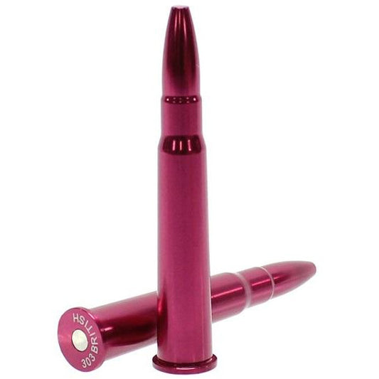 Pro-Tactical Max-Hunter 2Pk 303 British Snap Caps Firing Pin Dummy Round Maroon