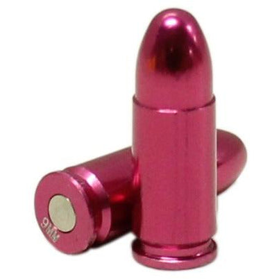 Pro-Tactical Max-Hunter Snap Caps 9Mm Pair Anodized Aluminium Maroon