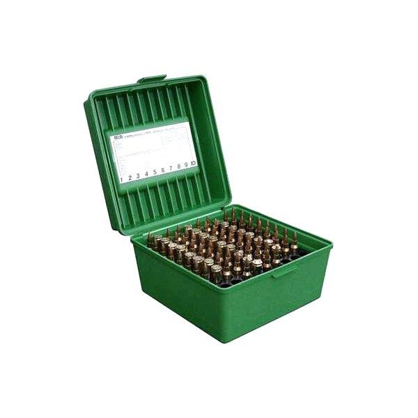 Mtm Case-Gard Mtm Deluxe 100 Round Ammo Boxes Sea Green