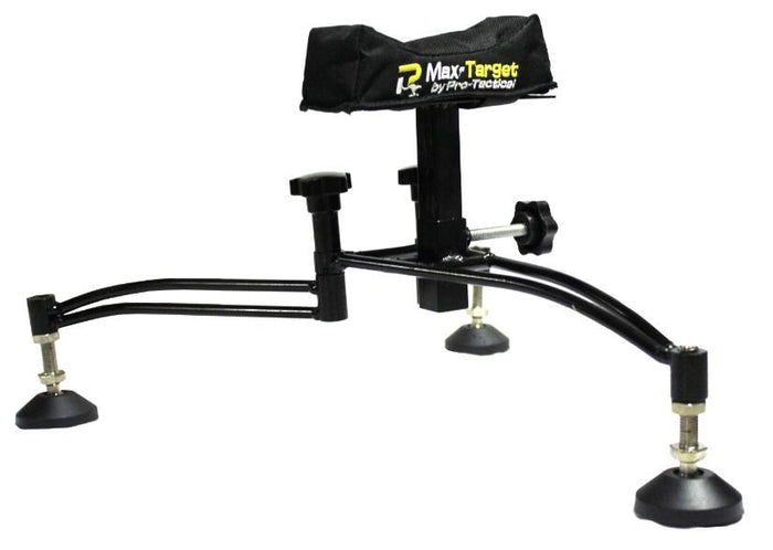 Pro-Tactical Max-Target Shooting Bench Rest With Folding Leg Sr-005 Black